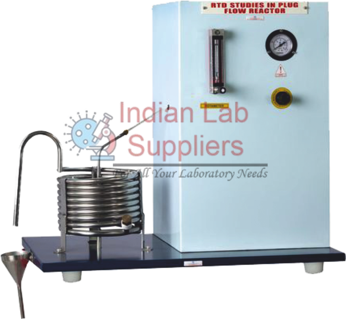 R.T.D Studies In Plug Flow Tubular Reactor (Coiled Tube Type)